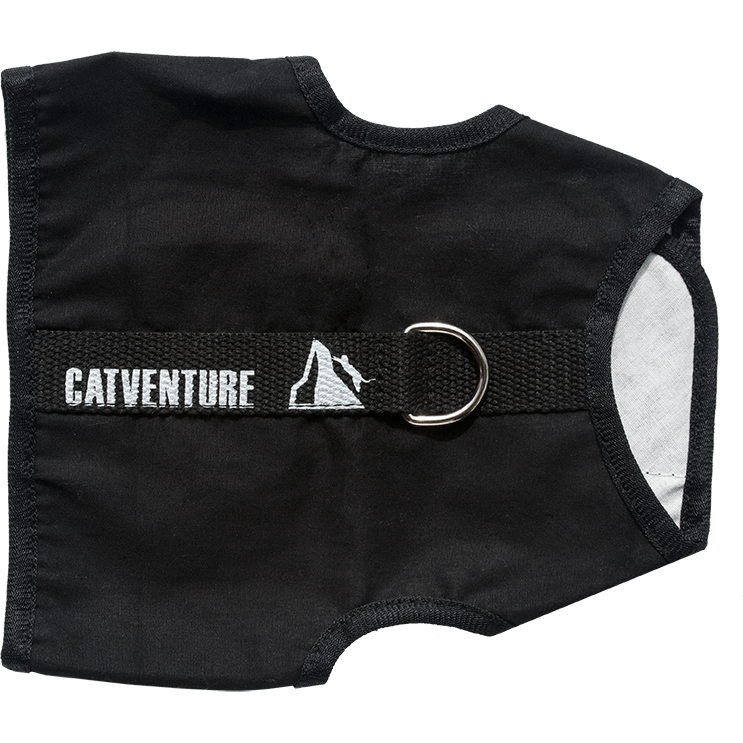 Catventure Escape Proof Cat Harness Black