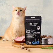 The Paw Grocer Freeze-Dried Premium Pork Tongue