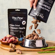 The Paw Grocer Freeze-Dried Premium Chicken Hearts