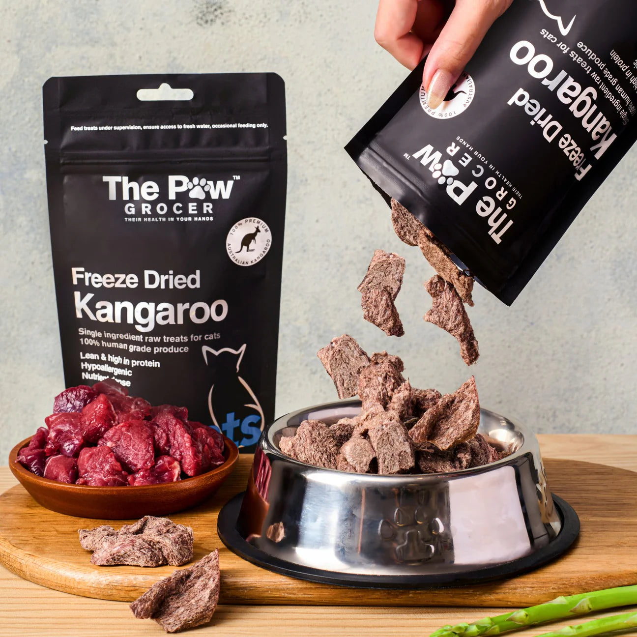 The Paw Grocer Freeze-Dried Premium Kangaroo