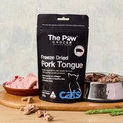 The Paw Grocer Freeze-Dried Premium Pork Tongue