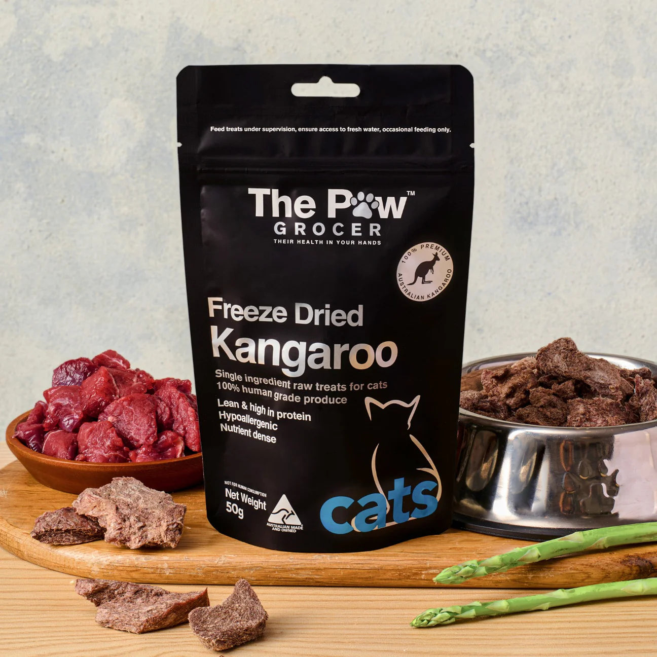 The Paw Grocer Freeze-Dried Premium Kangaroo