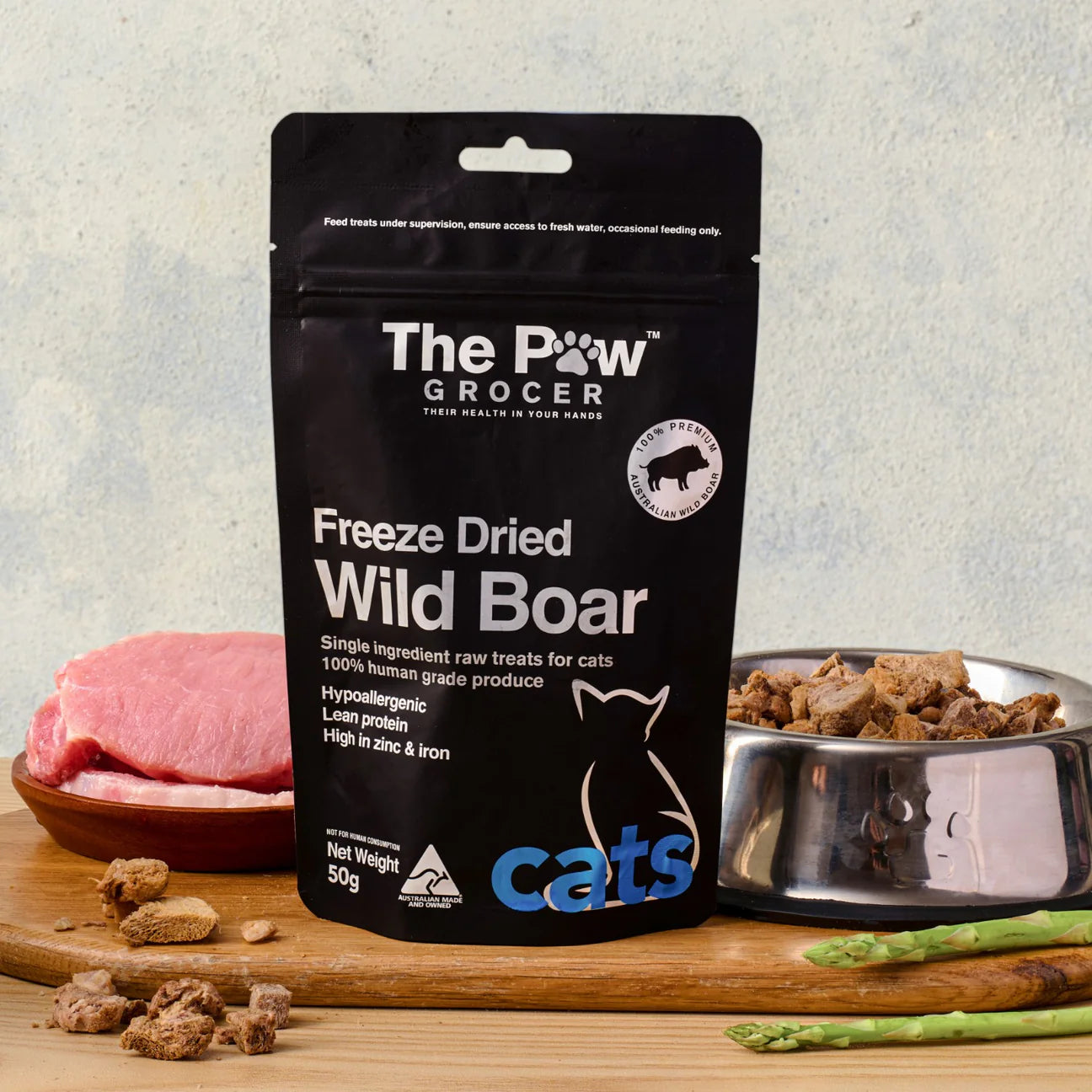 The Paw Grocer Freeze-Dried Premium Wild Boar