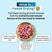 The Paw Grocer Freeze-Dried Premium Chicken Hearts