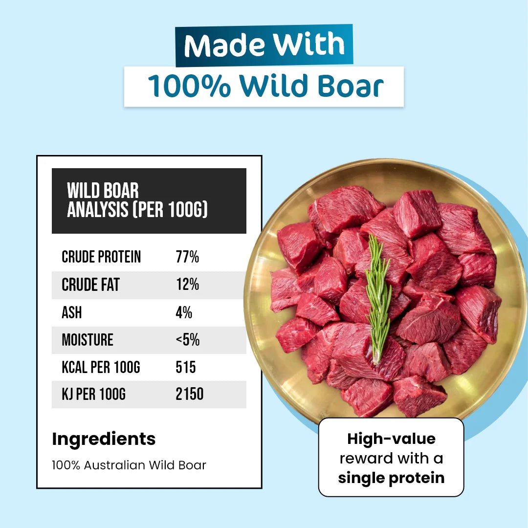 The Paw Grocer Freeze-Dried Premium Wild Boar