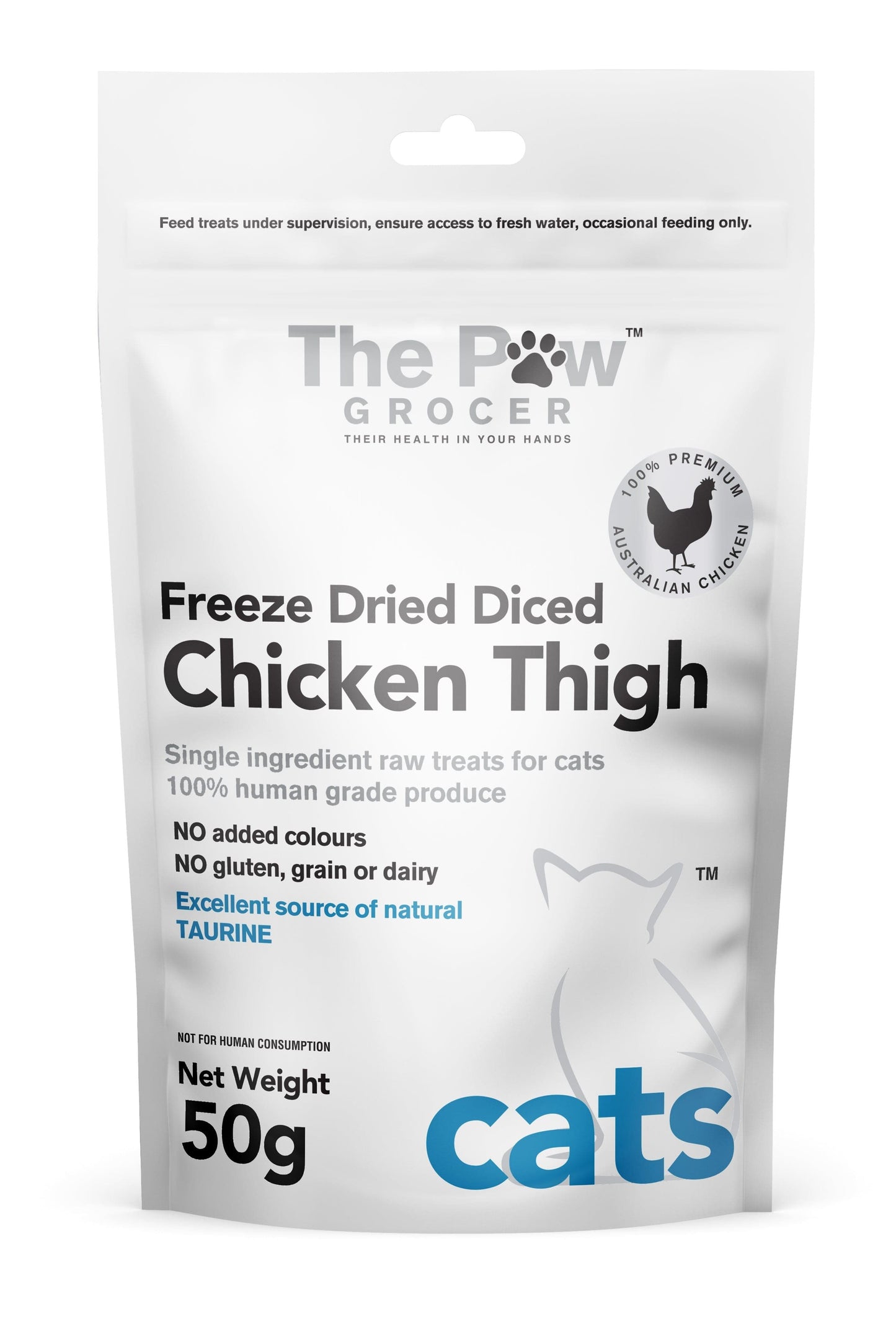 Cat training treats Freeze-Dried Chicken Thigh